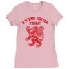 if it's not scottish it's crap Ladies Fitted T-Shirt