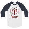 Zelda Glowing Sheikah Eye 3/4 Sleeve Shirt