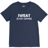 sweat is fat crying V-Neck Tee