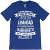 Super Cool Grandad Of A Freaking Awesome Granddaughter T-Shirt
