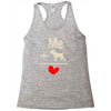 find and save ideas about i love dogs Racerback Tank