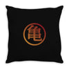 Goku Logo T-Shirt Throw Pillow