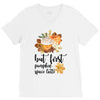 but first pumpkin space latte V-Neck Tee