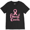 breast cancer pink ribbon V-Neck Tee