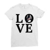 Love Star Trek Ladies Fitted T-Shirt