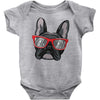 hipster pillows Baby Bodysuit