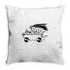 bathmobile Throw Pillow