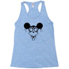 dead mickey mouse halloween Racerback Tank