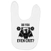 ancient swole'd dragon (black) Baby Bibs