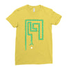 snake Ladies Fitted T-Shirt