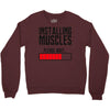 new installing muscle Crewneck Sweatshirt