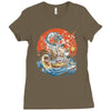 japanese world Ladies Fitted T-Shirt
