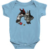 heeding the call of play time Baby Onesie