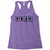 rock paper scissors hadouken Racerback Tank