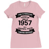 Premium Vintage 1957 Ladies Fitted T-Shirt