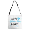 Happy First Father's Day Daddy Adjustable Strap Totes