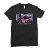 I'll Be Right Here E.t. Ladies Fitted T-Shirt