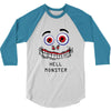 Hell Monster 3/4 Sleeve Shirt