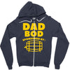 dad bod Zipper Hoodie