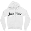 just fine Zipper Hoodie