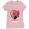 love is blind Ladies Fitted T-Shirt