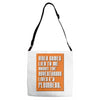 video games lied to me Adjustable Strap Totes
