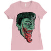 zombie Ladies Fitted T-Shirt