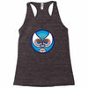 lucha libre   blue Racerback Tank