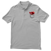 Cookie Monster Elmo Pocket Polo Shirt