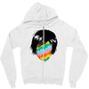 lovely face Zipper Hoodie