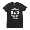 i'm a camping dad Ladies Fitted T-Shirt