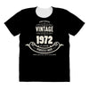 premium vintage 1972 classic perfectly aged limited edition All Over Women's T-shirt