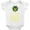 milk and eggs Baby Bodysuit