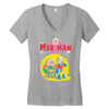 merman Women's V-Neck T-Shirt