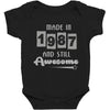 made in 1987 and still awesome Baby Bodysuit