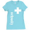 fan, swiss cross, switzerland, new Ladies Fitted T-Shirt