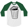 garbage ghost 3/4 Sleeve Shirt