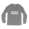 existential crisis Long Sleeve Shirts