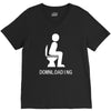 funny V-Neck Tee