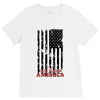 god bless america V-Neck Tee