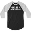 temperature 273.15 is the coolest 3/4 Sleeve Shirt