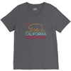 neon sign california V-Neck Tee