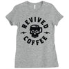 revived by coffee Ladies Fitted T-Shirt