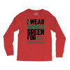i wear emerald green for liver cancer awareness Long Sleeve Shirts
