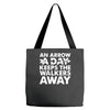 an arrow a day zombie dary Tote Bags