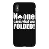 no one cares what you folded iPhoneX