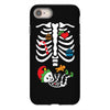 Christmas Skeleton mom and baby maternity iPhone 8
