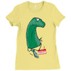 my name is apatosaurus Ladies Fitted T-Shirt