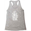 be your own hero Racerback Tank