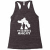 I'm Alway Angry Racerback Tank